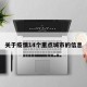 关于疫情14个重点城市的信息